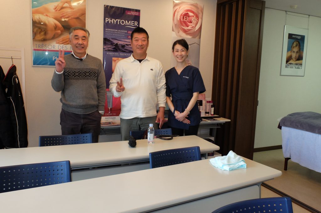 ブーショファンⅡ(発熱型海泥パック）体験して頂きました！ からだラボ 株式会社 ラビナス